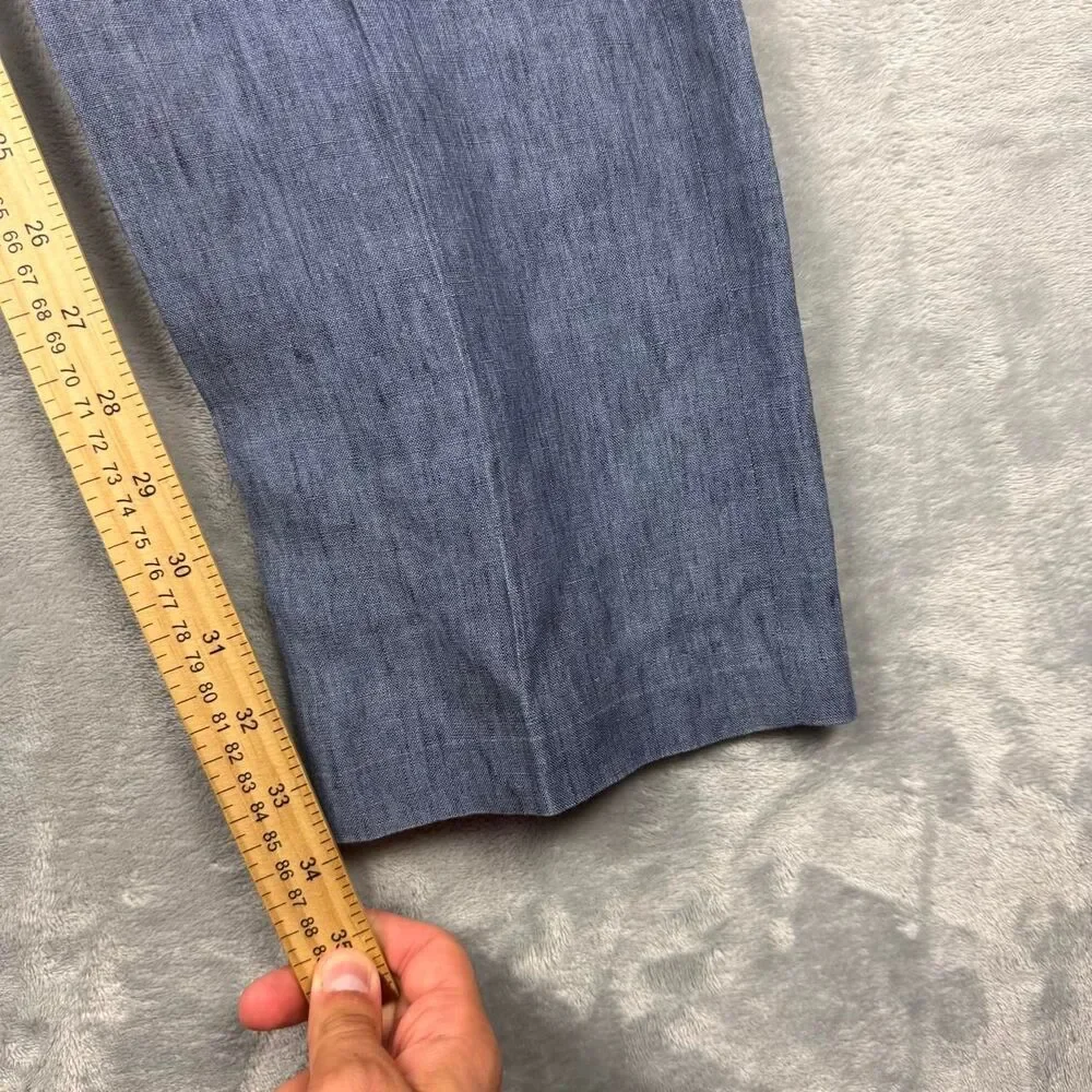 Santoni Men's Blue and Navy Trousers